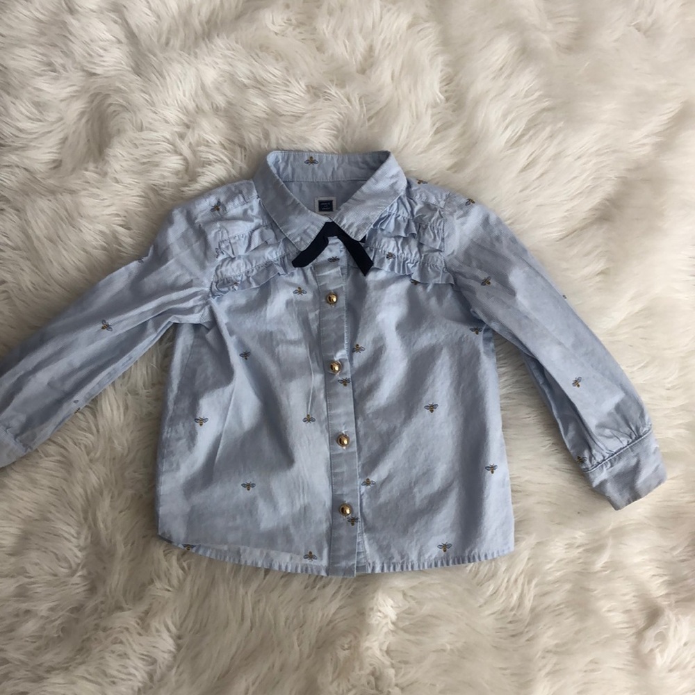 Janie and Jack bee shirt